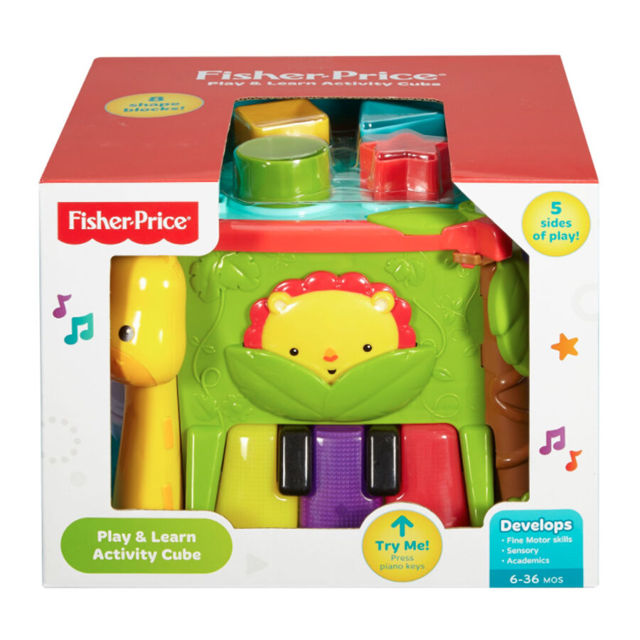 fisher price play and learn activity cube