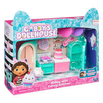 Gabby's Dollhouse Dx Room - Bakery With Cakey Kitchen