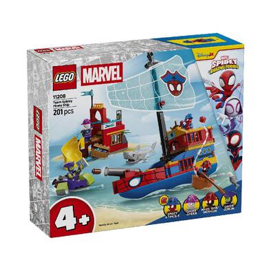 (Pre-Order) LEGO Marvel Spidey And His Amazing Friends Team Spidey Pirate Ship 11208 (Estimated Early Jan 2026)