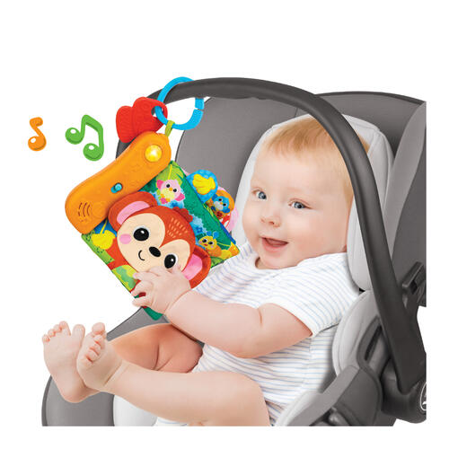 Winfun Jungle Animals Sensory Book