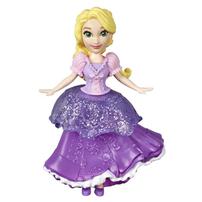 Disney Princess Rapunzel Small Doll With Glittery Purple One-Clip Dress
