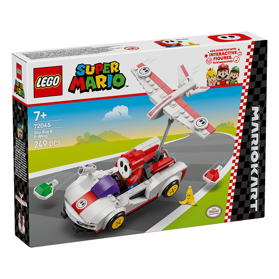 LEGO Super Mario Mario Kart – Shy Guy & P-Wing 72045 | Toys”R”Us