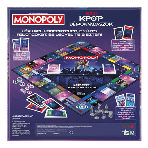 (Pre-order) Monopoly KPop Demon Hunters Edition Board Game (Expected End July 2026)