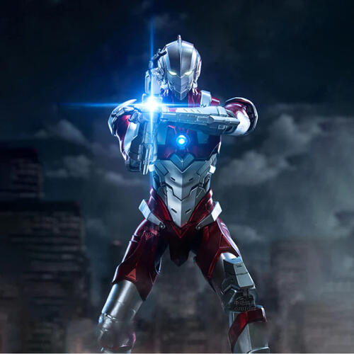 ZD Toys Ultraman Light-Up Series – Shinjiro Hayata Ultraman Suit
