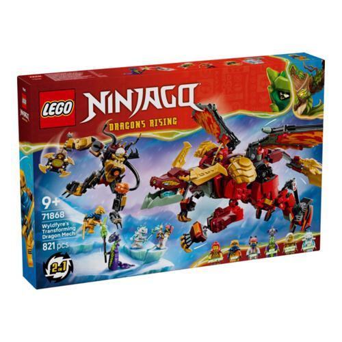 (Pre-order) LEGO Ninjago Wyldfyre's Transforming Dragon Mech (Estimated Early June 2026)