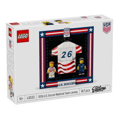 LEGO Editions Football 2026 U.S. Soccer National Team Jersey 43033