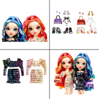 Rainbow High Special Edition Twin Fashion Dolls Laurel & Holly De'Vious