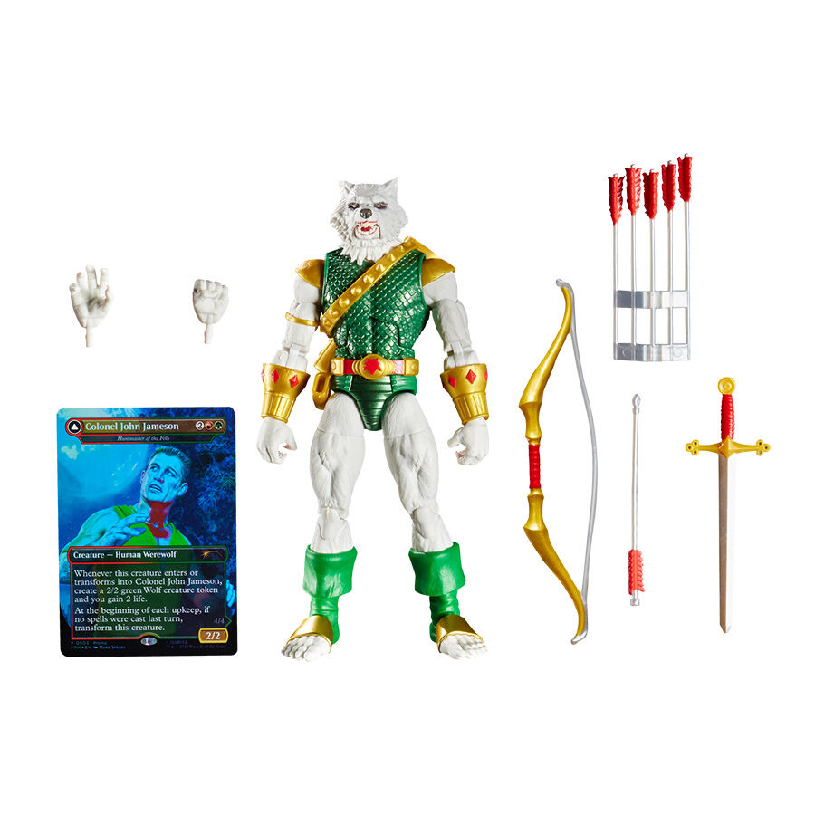 Marvel Legends Series Magic: The Gathering Man-Wolf | Toys”R”Us