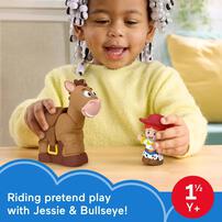 Fisher-Price Little People Toy Story Bobbin' Bullseye & Jessie Figure Set