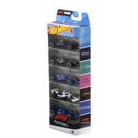 Hot Wheels 1:64 Scale 5-Pack Formula 1 Die-Cast Toy Cars