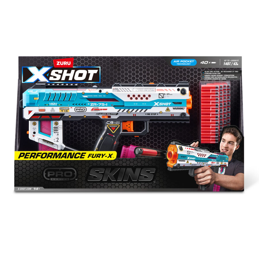 DJ SHARK x SADAT X 将軍　Syo-Gun 新品　限定100枚 X-Shot Pro Series 1 Fury X (40 Darts) | Toys”R”Us – Singapore