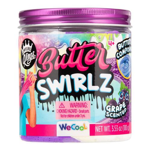 WeCool Butter Swirls Jar-  Grape Scented