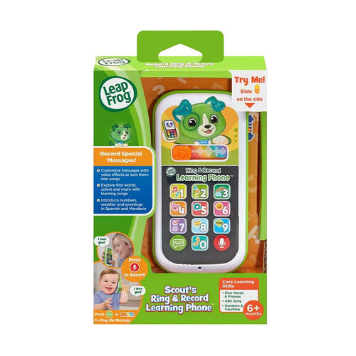 LeapFrog Scout's Ring and Record Learning Phone