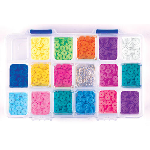 Make It Real Heishi Beads With Storage Case