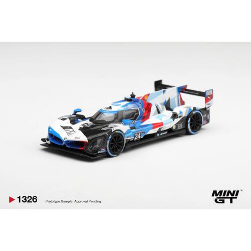 (Pre-order) Mini Gt Bmw M Hybrid V8 Gtp #24 Bmw M Team Rll 2024 Imsa Daytona 24 Hrs / Blister Packaging (Expected November 2026)