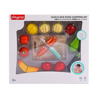 playpop Slice & Dice Food Chopping Set