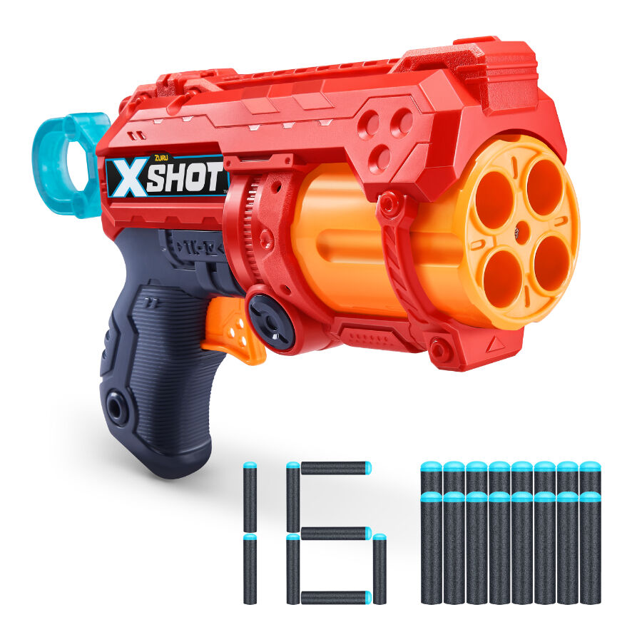 X-Shot Excel Fury 4 Blaster (16 Darts) | Toys”R”Us – Singapore