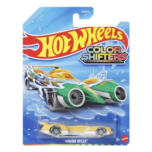 Hot Wheels Car, 1 Color-Changing Toy Vehicle In 1:64 Scale