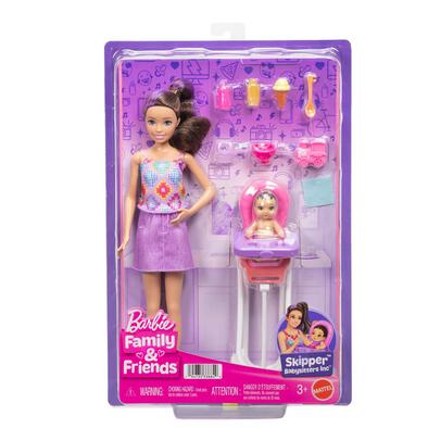 Barbie Skipper Babysitters + Charms Highchair