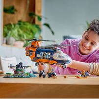 LEGO City Jungle Explorer Helicopter at Base Camp 60437