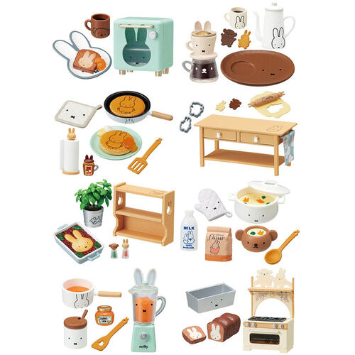 Re-ment Miffy Natural Kitchen Blind Box Single Pack - Assorted