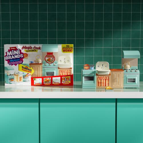 (Pre-order) MINI BRANDS-Magic Cook Kitchen Playset -S1 (Expected Early October 2026)