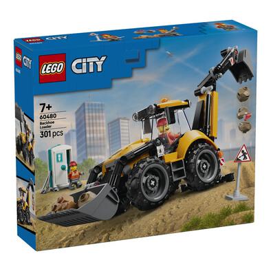 (Pre-order) LEGO City Yellow Backhoe Loader (Estimated Early June 2026)
