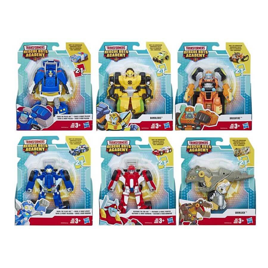 Choose Your Favourite Transformers Rescue Bots Academy Action Figures 