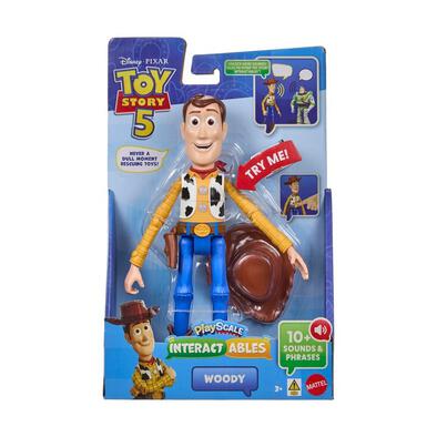 Toy Story 5 Playscale Interactable Figure - Woody