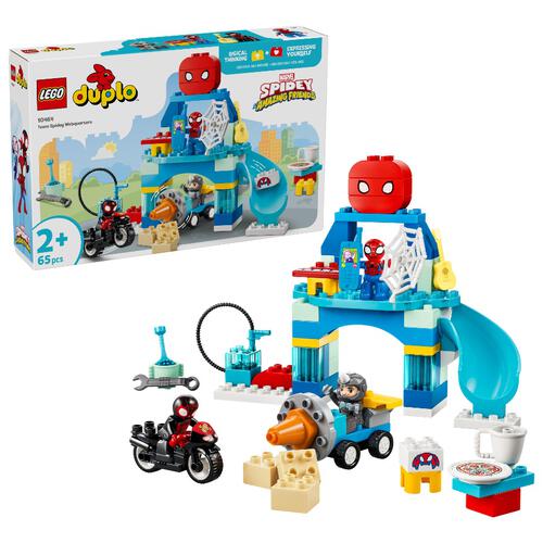 (Pre-order) LEGO DUPLO Disney TM Team Spidey Webquarters (Estimated Early June 2026)