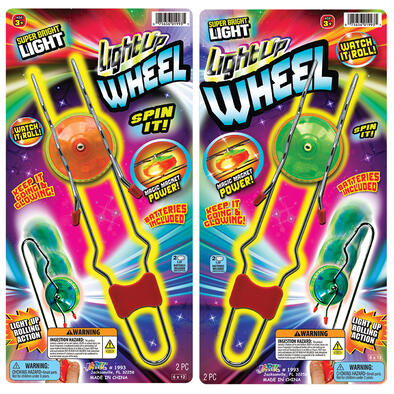 Ja-Ru Light Up Wheel - Assorted (1 Pc)