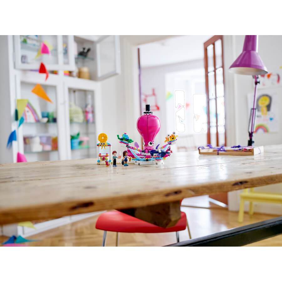 lego friends funny octopus ride