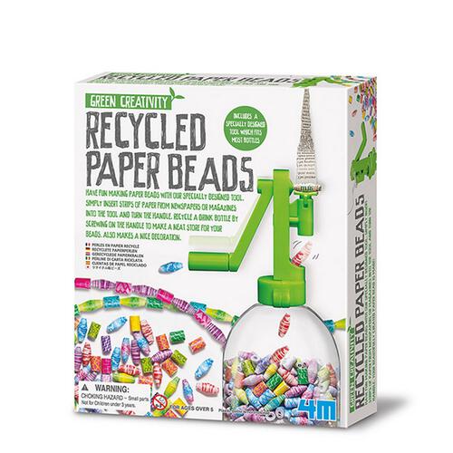 4M Green Creativity Recycled Paper Beads