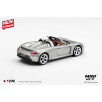 (Pre-Order) Mini Gt Porsche Carrera Gt Gt Silver (Expected February 2027)