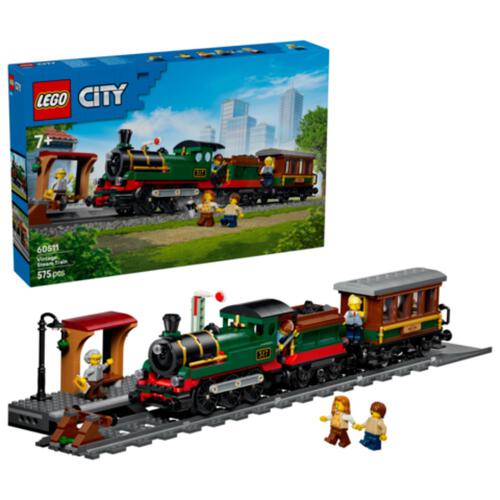 (Pre-order) LEGO City Vintage Steam Train (Estimated Early June 2026)