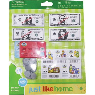 Just Like Home Money Playset - Assorted