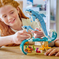 LEGO Creator Sea Animals: Beautiful Dolphins 31385