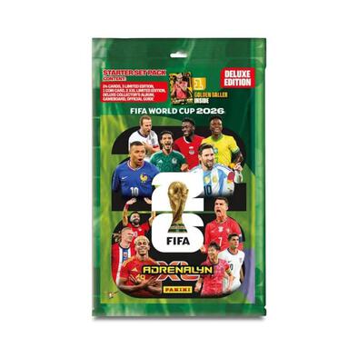 (Pre-order) FIFA World Cup 2026 Adrenalyn XL TC Starter Pack - Assorted (1 Pack) (Estimated Late May 2026)