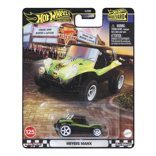 Hot Wheels GJT68 Boulevard Dash A Set of 10