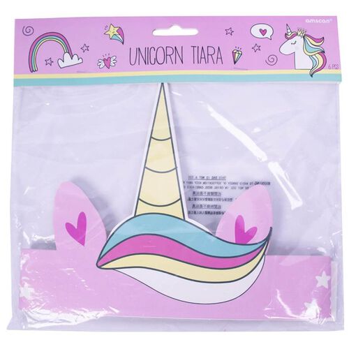 Amscan Unicorn Tiara 6 Pack
