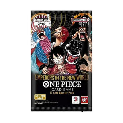 Bandai One Piece Emperors In The New World Card Game Booster Pack - Assorted