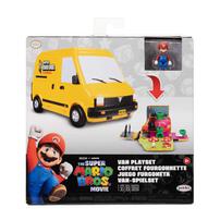 Super Mario Movie Mini World Van Playset