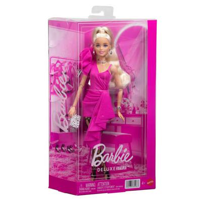 Barbie Deluxe Style Doll No.15 Hot Pink Barbiecore Dress