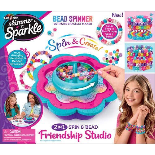 SNS 2-In-1 Spin & Bead Friendship Studio