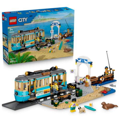(Pre-order) LEGO City Classic Beach Streetcar (Estimated Early June 2026)