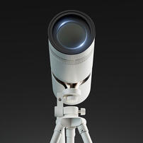 Science Can Telescope Horizon Star