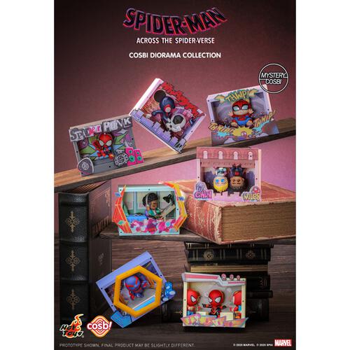 Hot Toys Spider-Man: Across The Spider-Verse Cosbi Diorama Blind Box - Assorted (1 Pc)