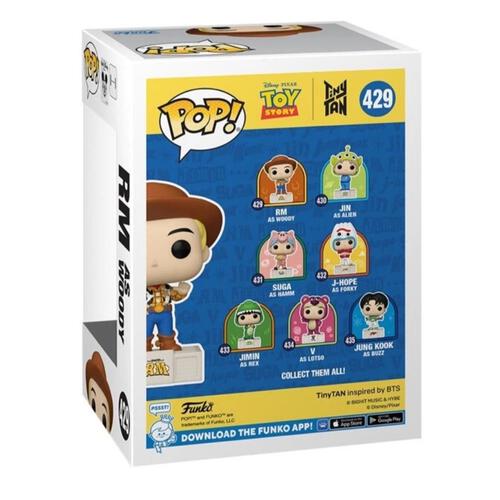 Funko Pop! Toy Story x TinyTan - RM As Woody