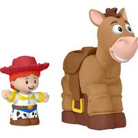 Fisher-Price Little People Toy Story Bobbin' Bullseye & Jessie Figure Set