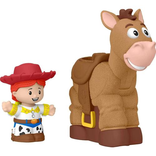 Fisher-Price Little People Toy Story Bobbin' Bullseye & Jessie Figure Set